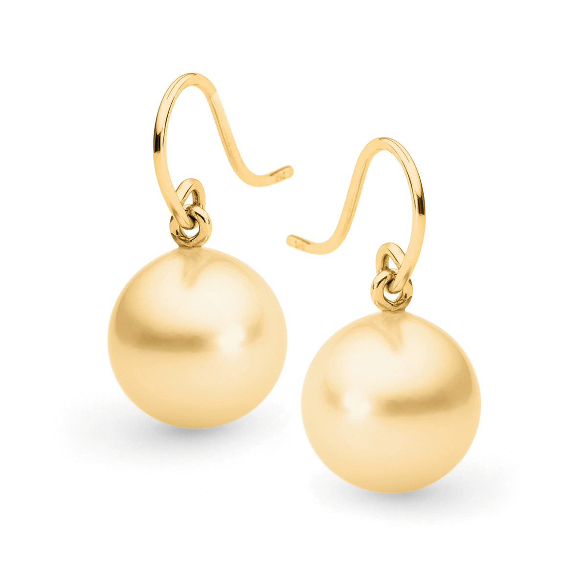 Fine French Hook Articulated Pearl Earrings - Allure South Sea Pearls