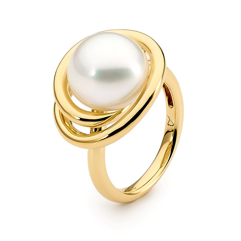 Rounded Style Pearl Ring - Allure South Sea Pearls