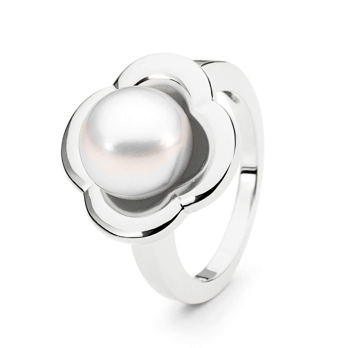 Four Leaf Clover Pearl Ring - Allure South Sea Pearls