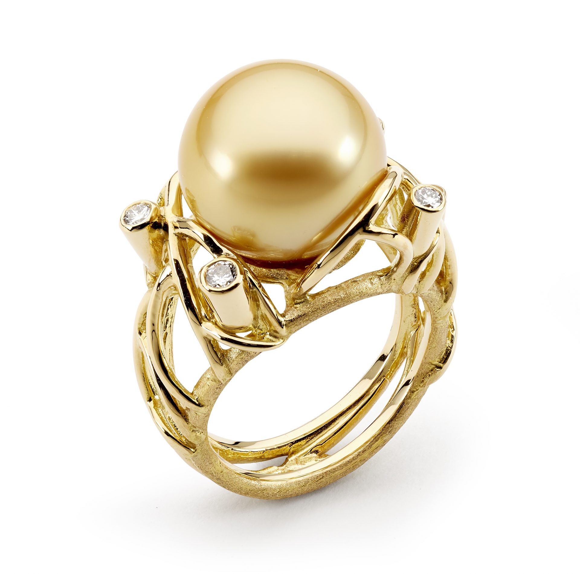 Mangrove Gold Ring - Allure South Sea Pearls