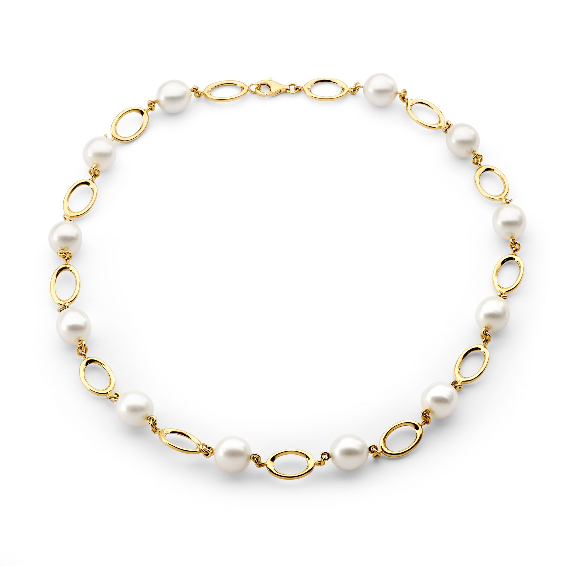 Elliptical Pearl Necklace - Allure South Sea Pearls