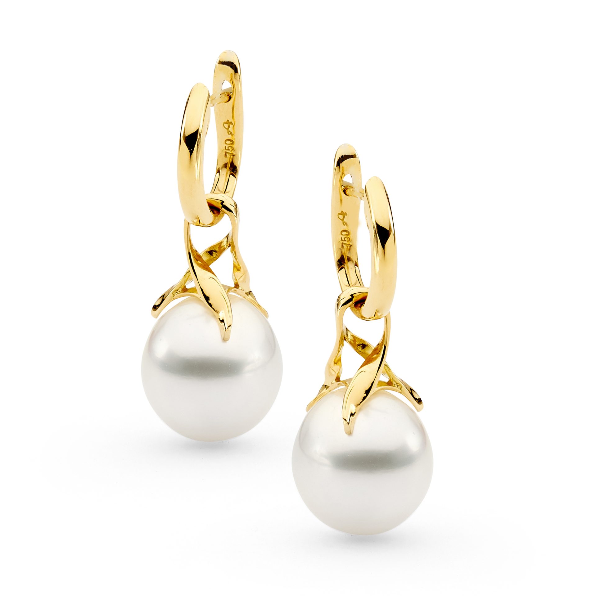 Baby Seagrass Detachable Drop Earrings - Allure South Sea Pearls