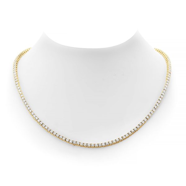 19.94 ct Diamond Long Tennis Necklace - Nuha Jewelers