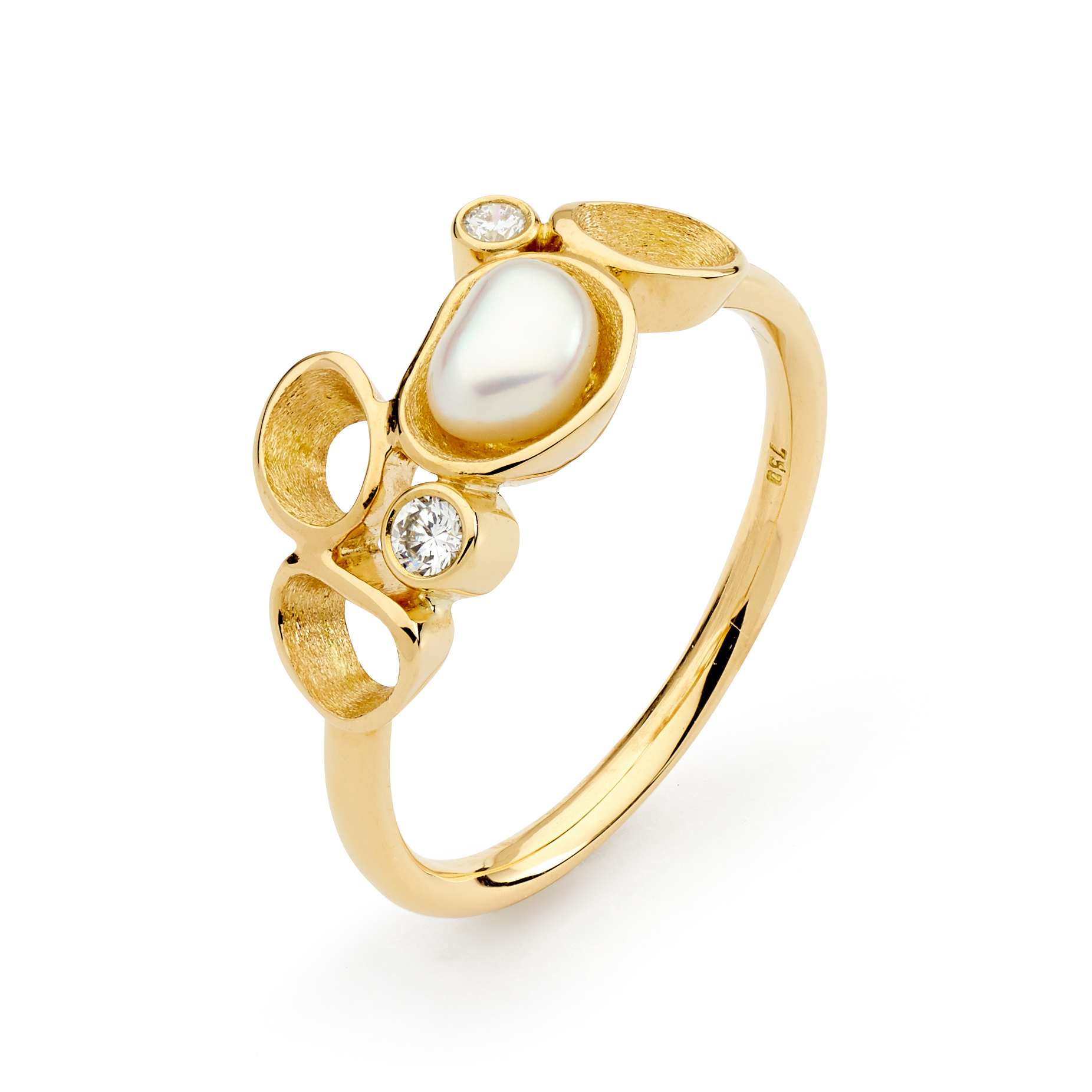 Baby Rockpools Keshi Ring