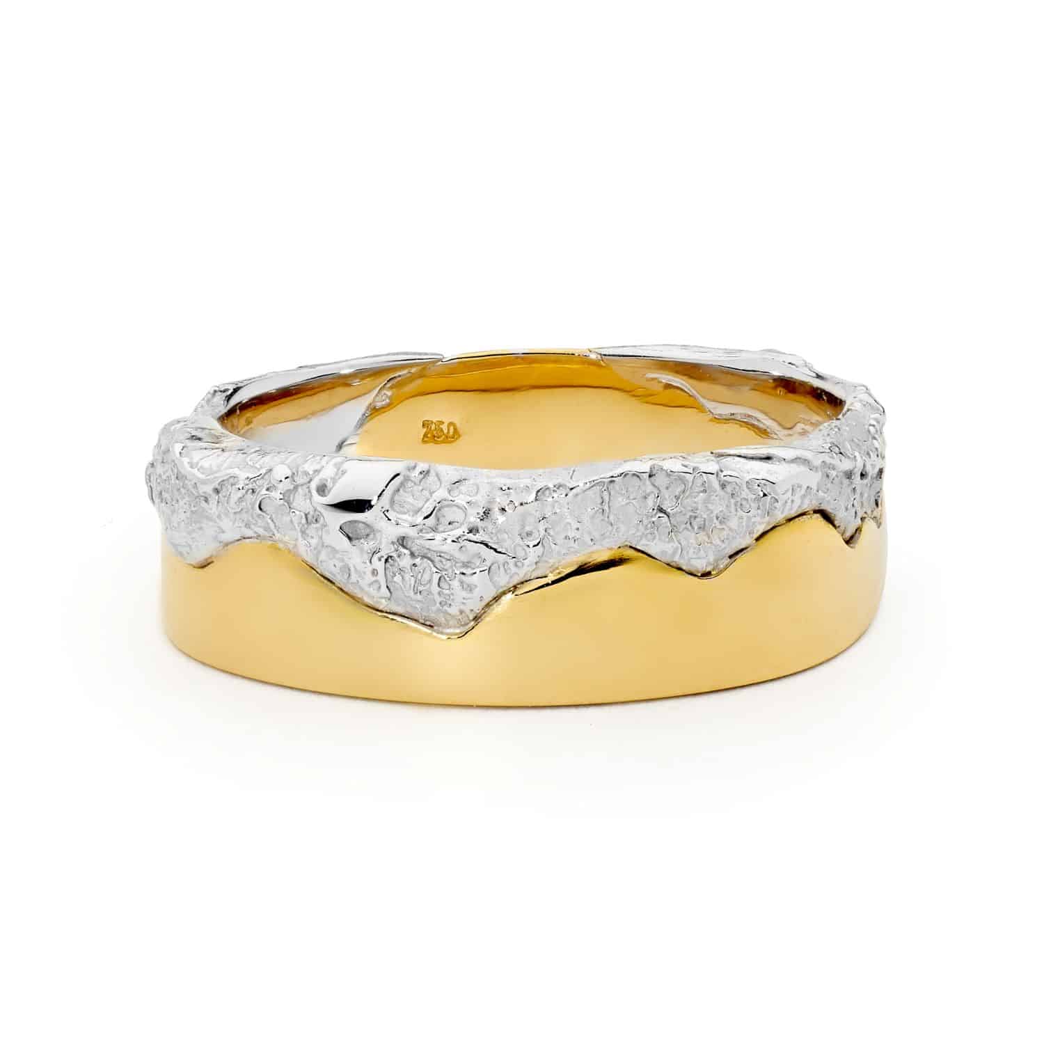 Tapered Seafoam Men’s Ring